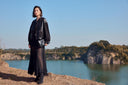Leather Patchwork Jacket — Black