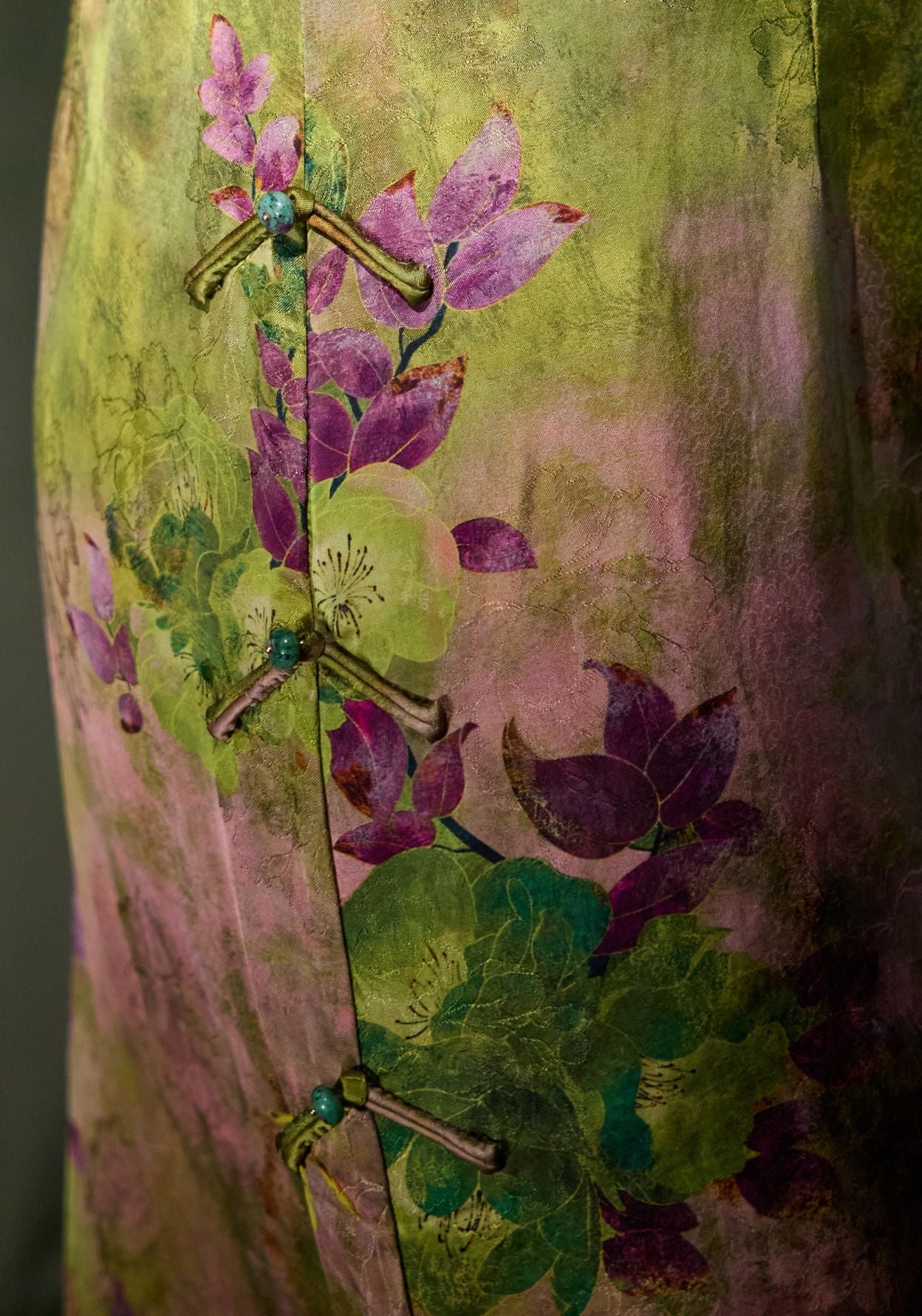 Green & Purple Qipao
