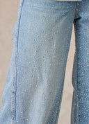 Silver Beading Jeans