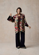 Hand Stitch Miao Embroidery Kimono