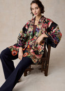 Hand Stitch Miao Embroidery Kimono
