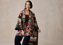 Hand Stitch Miao Embroidery Kimono