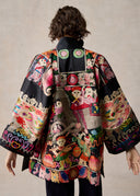 Hand Stitch Miao Embroidery Kimono