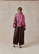 Rose Mud-Dyed Mulberry Silk Kimono