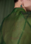 Green Silk Blouse