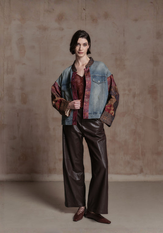 Patchwork Denim Jacket