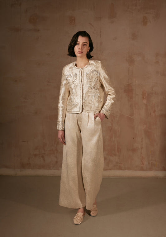 Champagne Beading Jacket