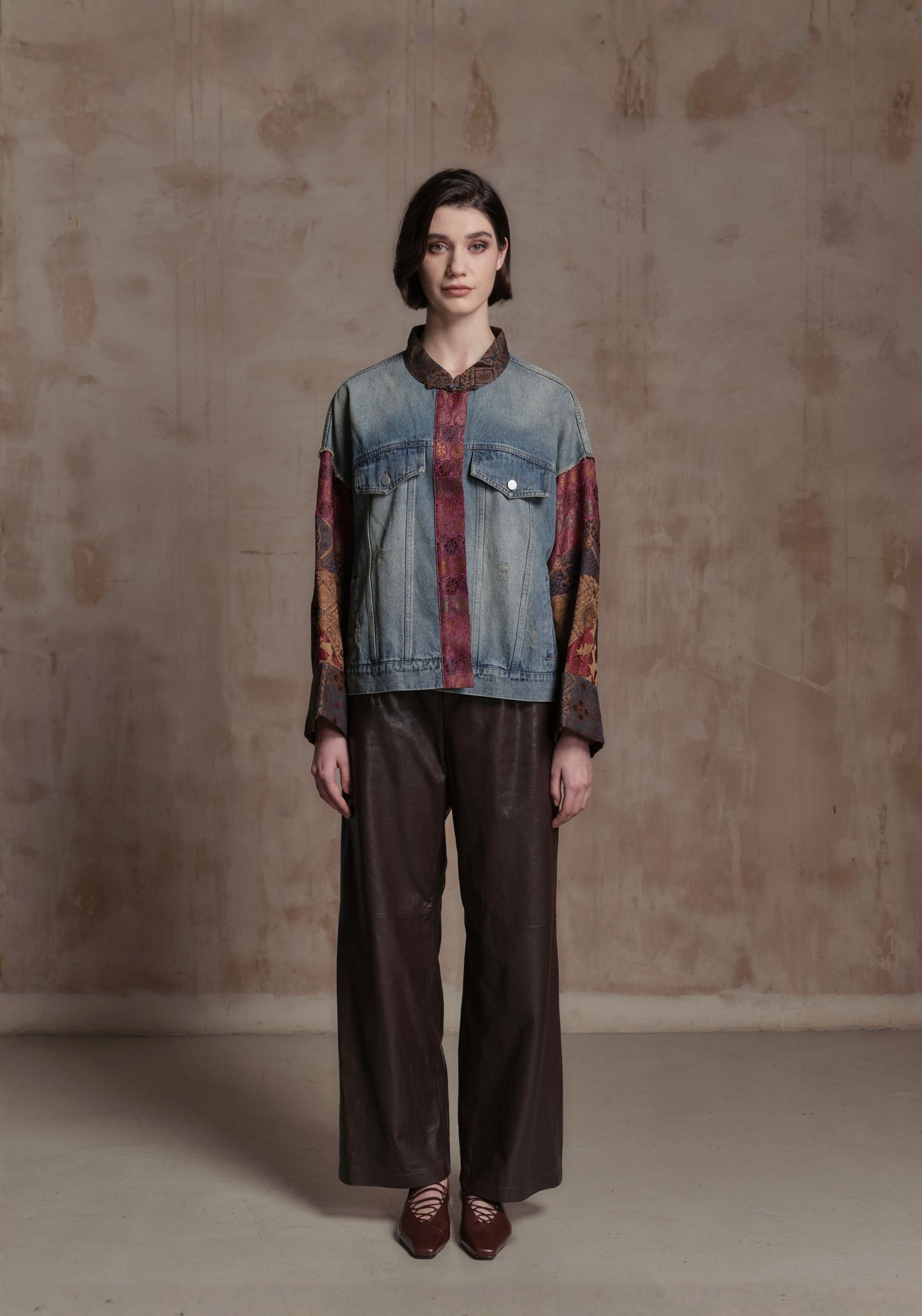 Patchwork Denim Jacket