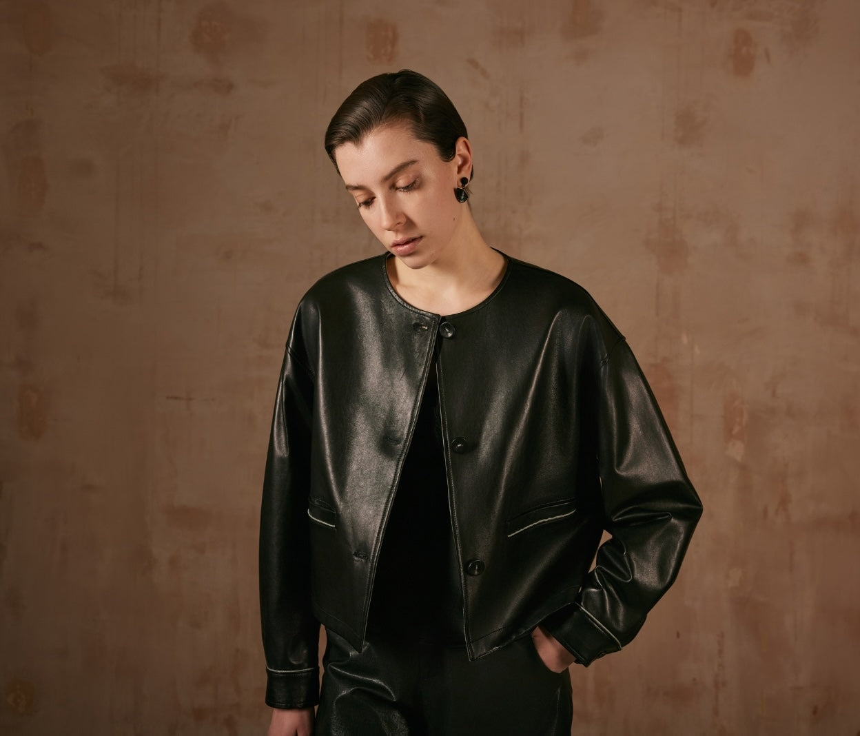 Double Sided Leather Jacket