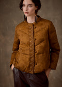 Camel Goose Down Jacket