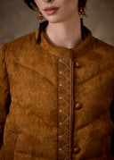 Camel Goose Down Jacket