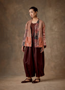 Dusty Pink Patchwork Jacket