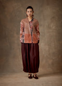Dusty Pink Patchwork Jacket