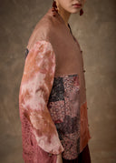 Dusty Pink Patchwork Jacket